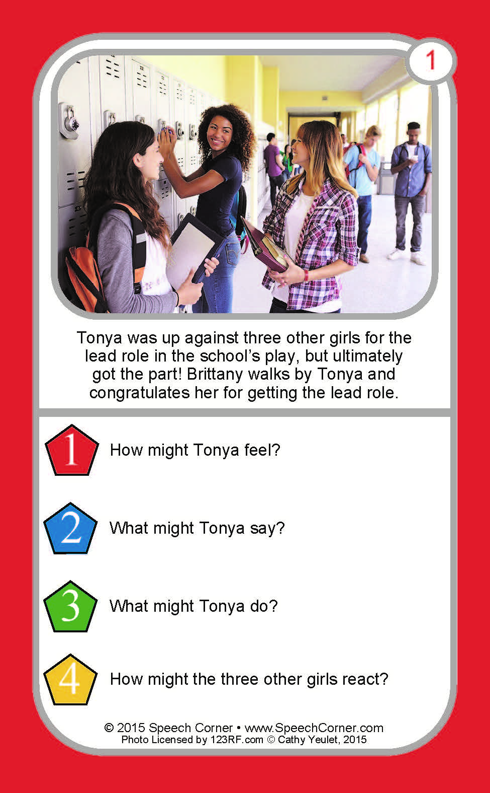 Perspective Taking Tweens And Teens Double Dice Deck Cards By 