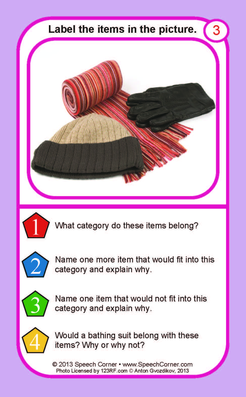 Classifying Into Categories Double Dice Deck Cards By Speech 