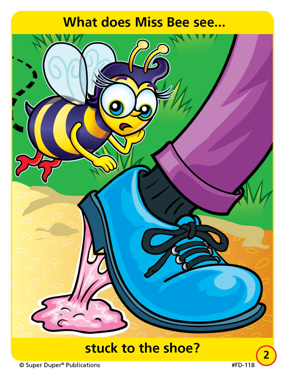 What Does Miss Bee See Fun Deck Super Duper Publications What Does Miss ...