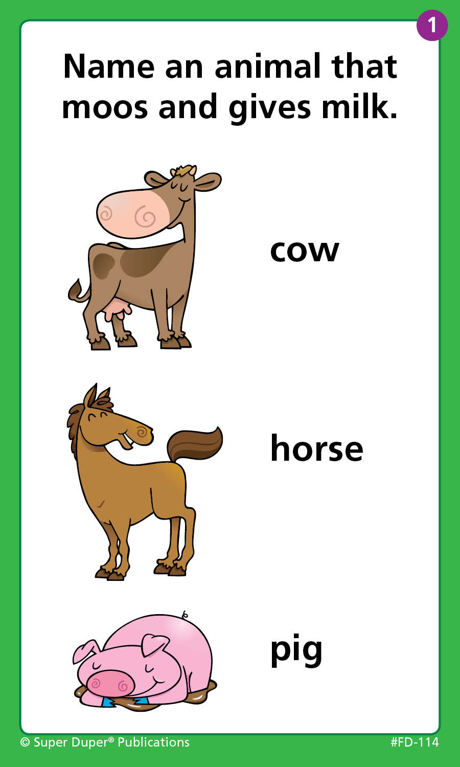 Auditory Memory for Inferences Fun Deck - cards - by Super Duper ...
