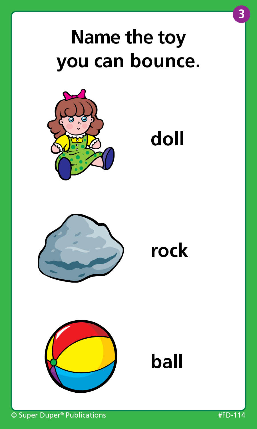 Auditory Memory for Inferences Fun Deck - cards - by Super Duper ...