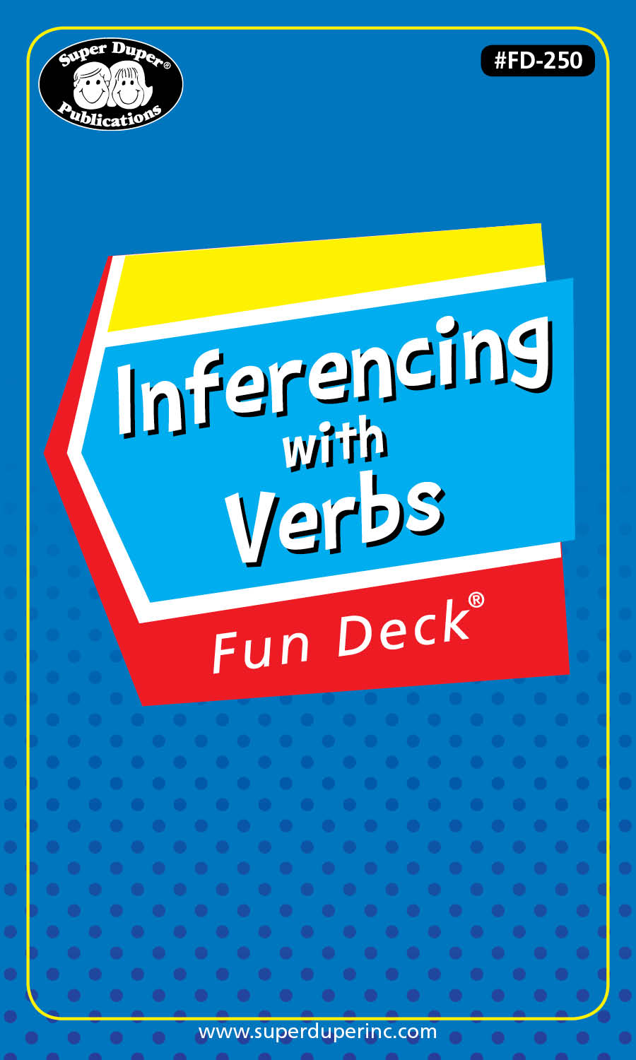 Inferencing with Verbs Fun Deck - cards - by Super Duper Publications - TrE